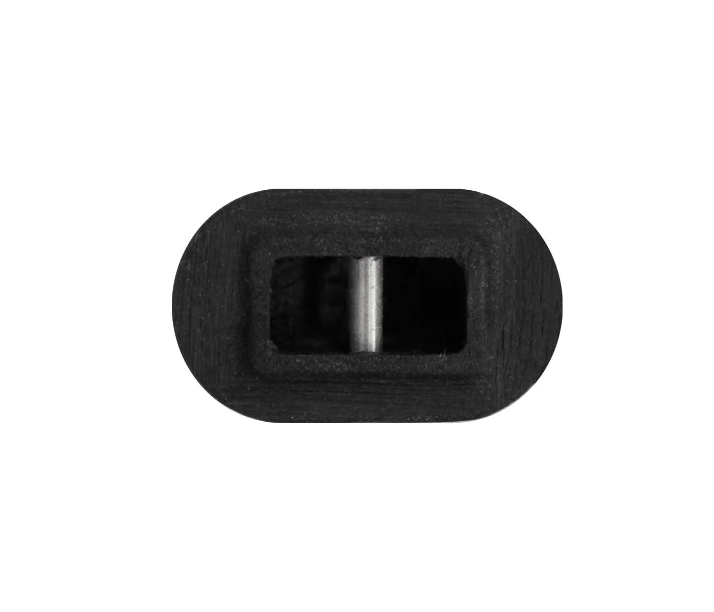 Tapón de correa negro