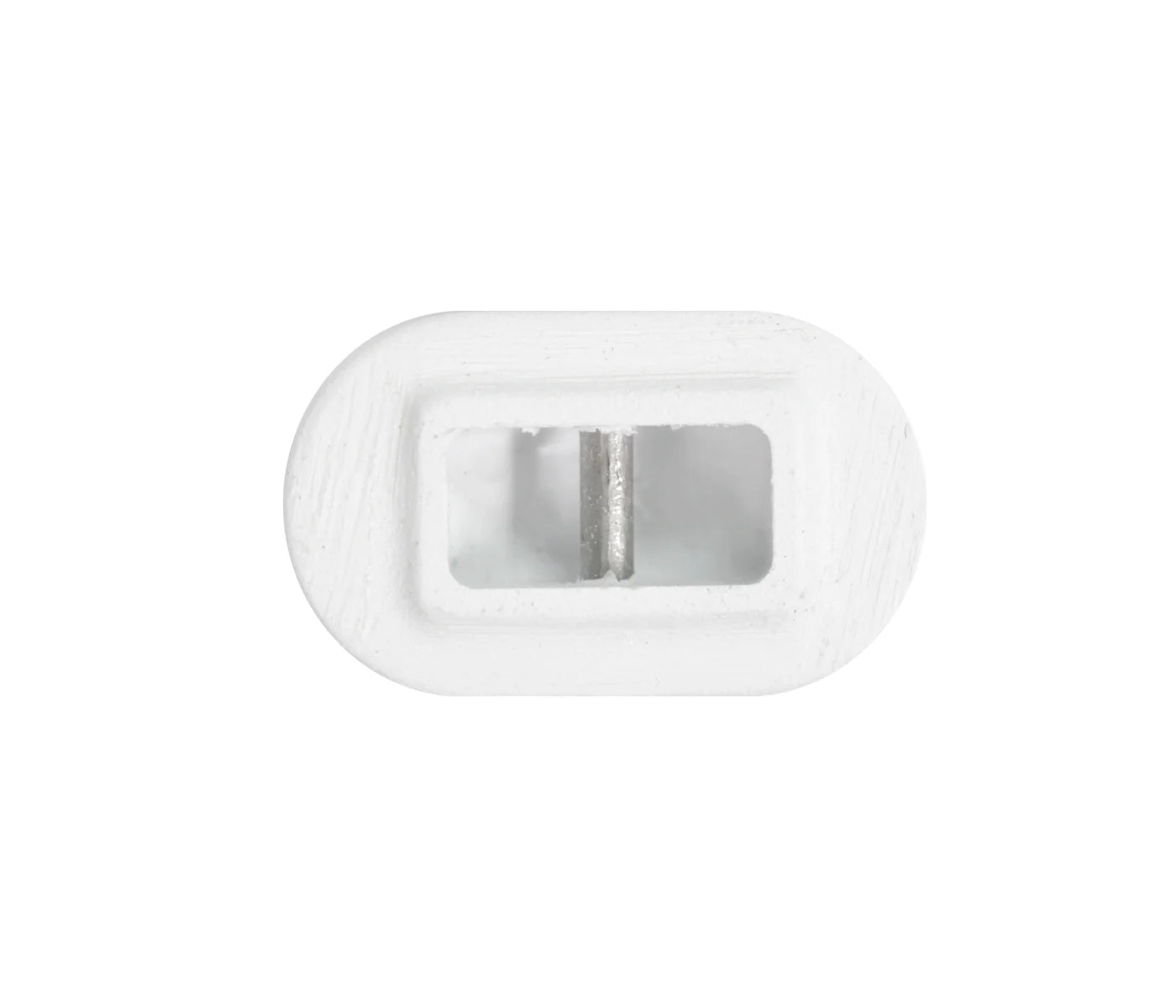 Tapón de correa blanco