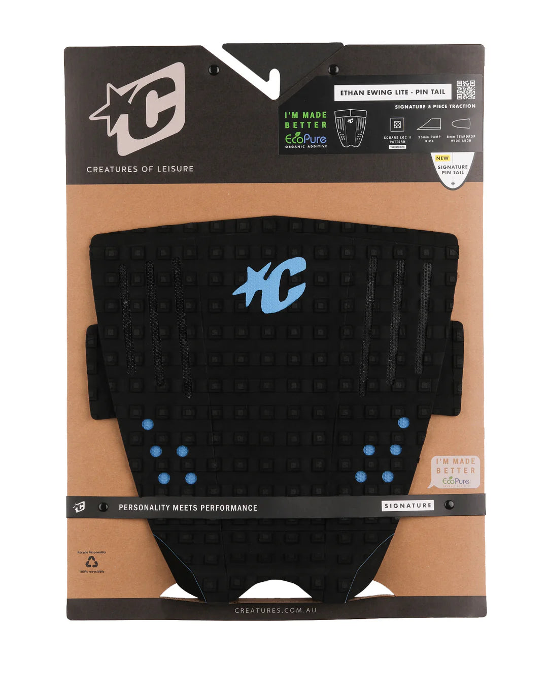 tapete de 5 piezas ETHAN EWING SIGNATURE TRACTION | PIN TAIL