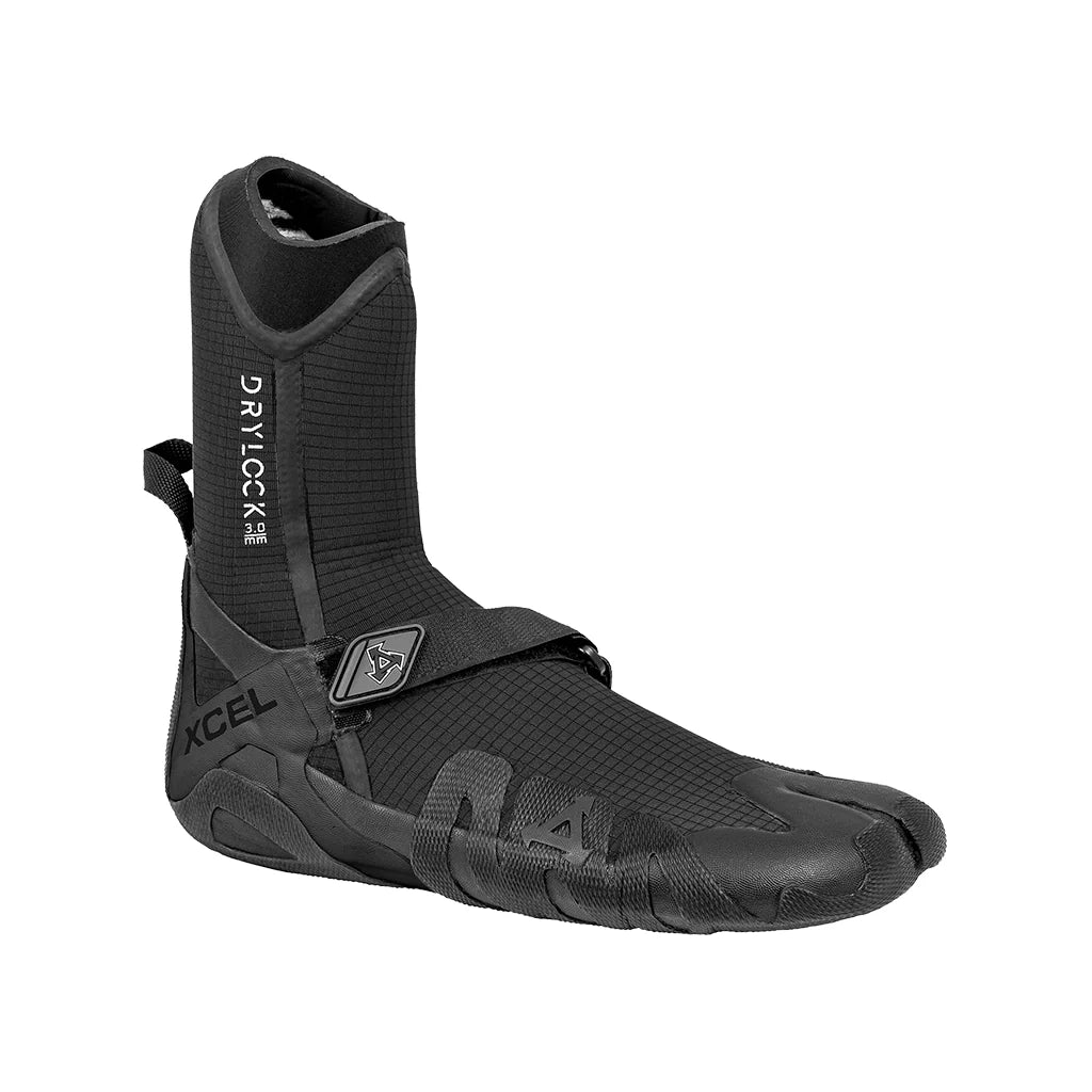 Bota Drylock con puntera dividida para hombre de 3 mm - Negra
