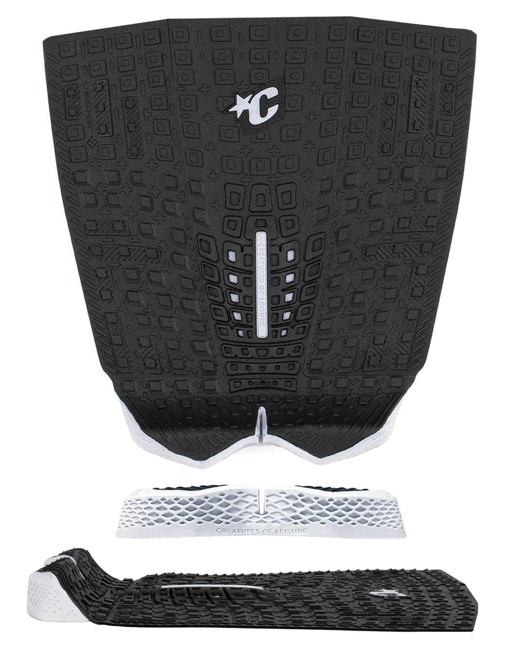tapete de 3 piezas PROTO 1.4 PAD - ECO NEGRO PLATINO