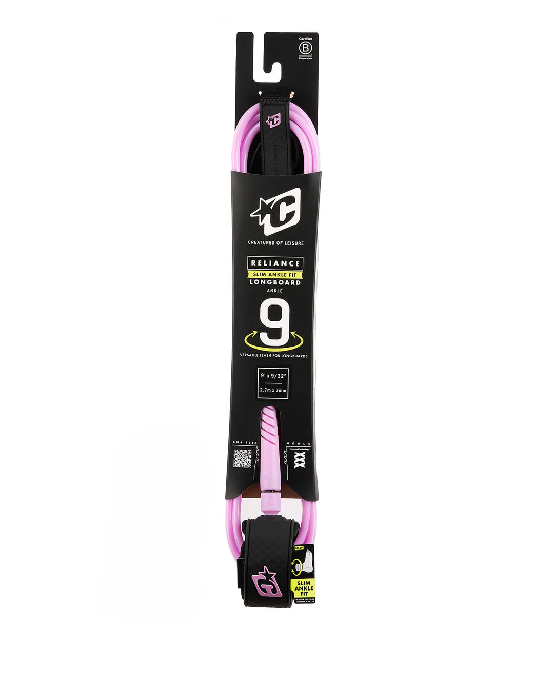leash Reliance Longboard Ankle 9 Slim Fit