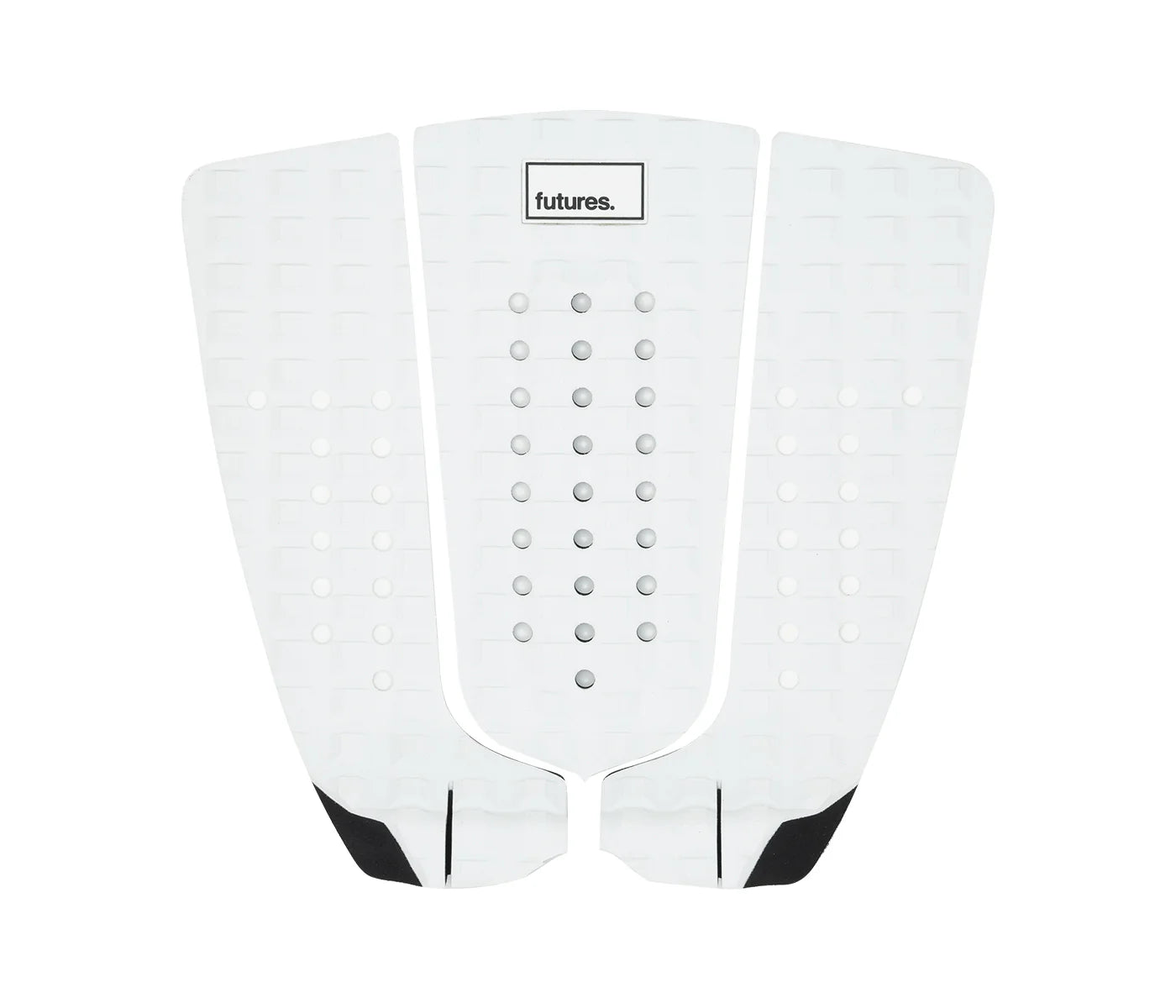 tapete de 3 piezas Jordy Signature Traction - blanco/negro