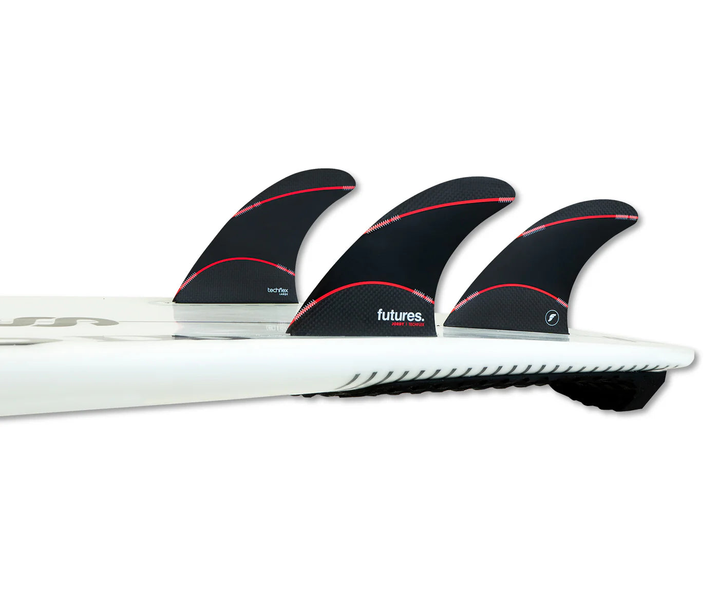 paquete de 3 quillas Jordy Signature Techflex (L)