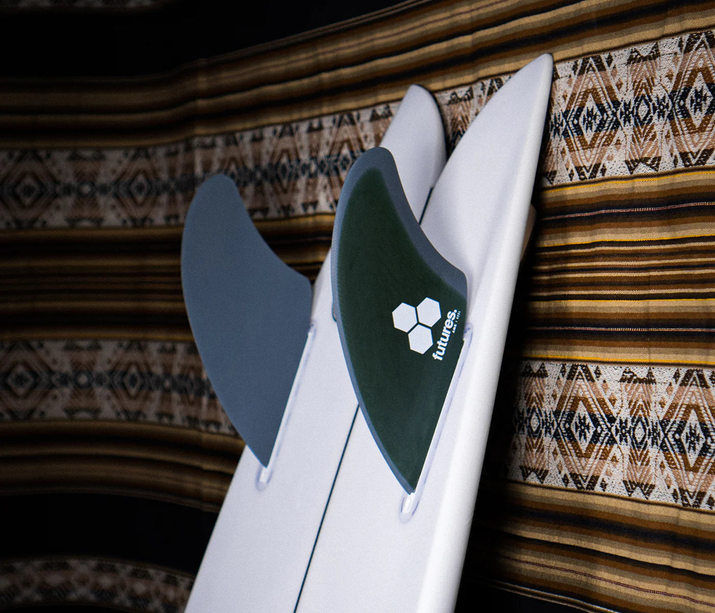 paquete de 2 quillas Al Merrick Keel Twin Fins