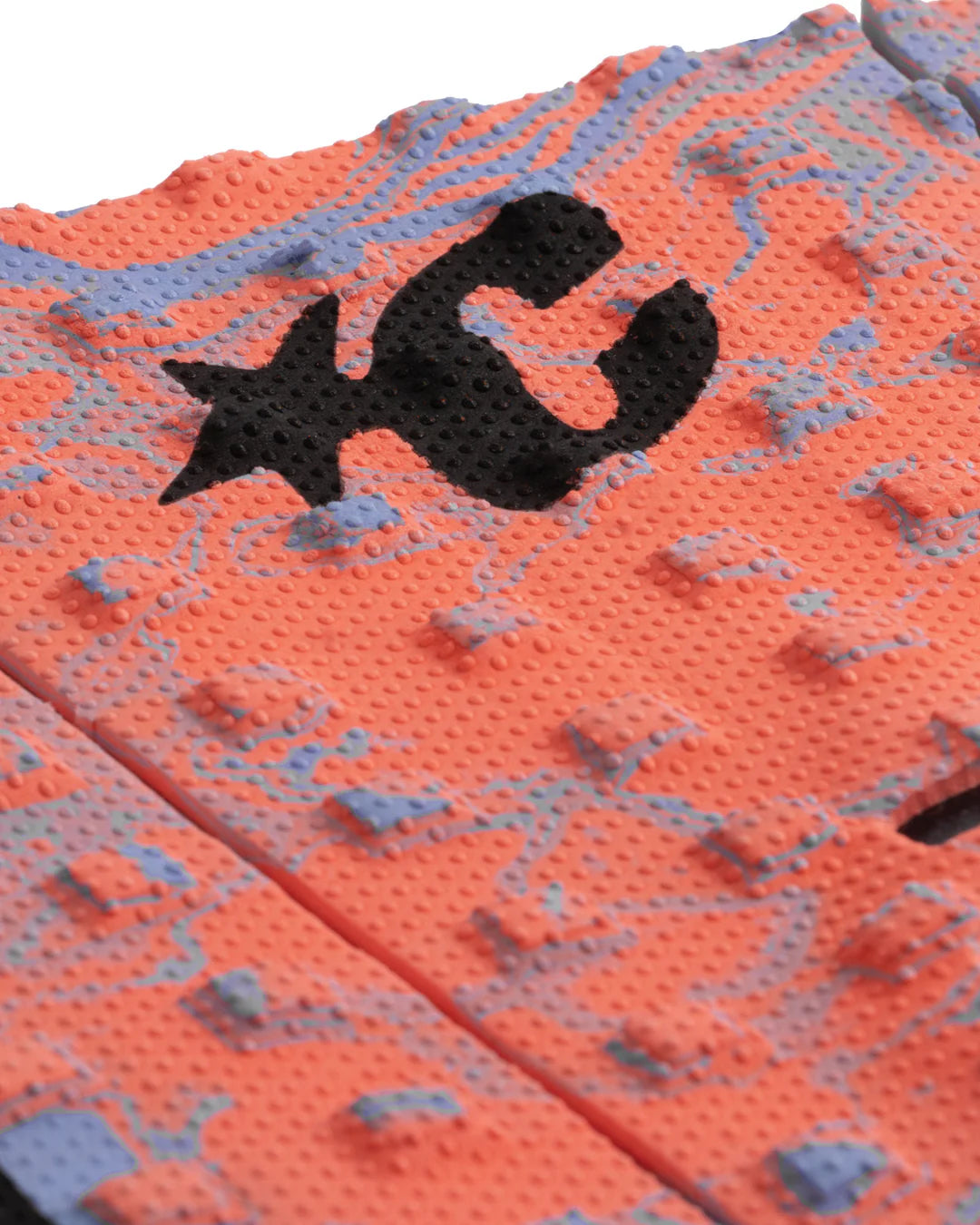 tapete de 3 piezas MICK EUGENE FANNING SIGNATURE PAD | SMALL WAVE - Remolino de neblina púrpura negra