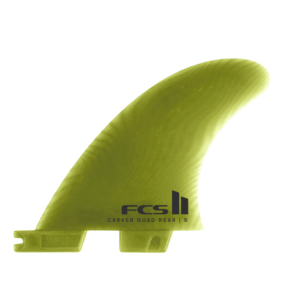 quillas FCS II CARVER TRI-QUAD