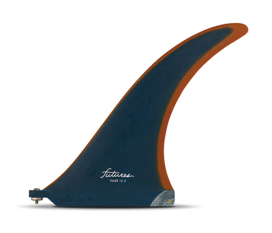 paquete de 1 quilla longboard Tiller 10"