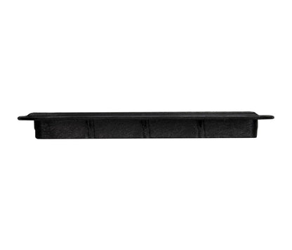 Caja de aletas ILT negra de 1/2"