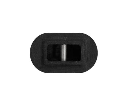 Tapón de correa negro