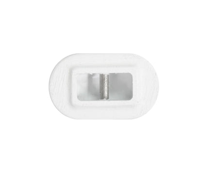 Tapón de correa blanco