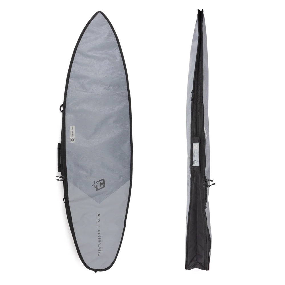 Funda para Shortboard "Para Uso Diario" Titanium Black  Edición DT2.0