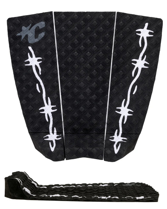 tapete de 3 piezas JACK FREESTONE SIGNATURE TRACTION | ART SERIES - Alambre de púas blanco