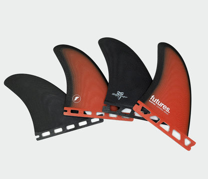 paquete de 4 quillas Billy Kemper Quad