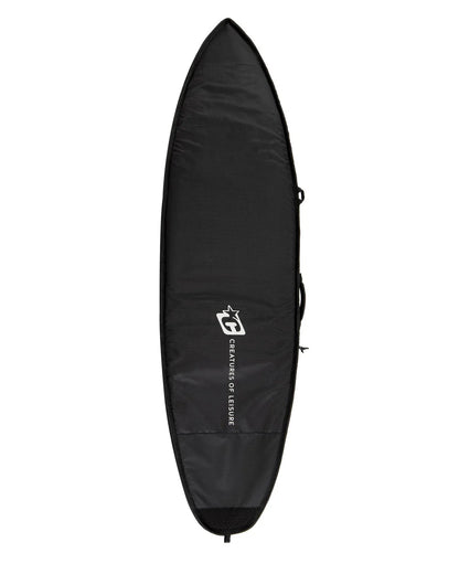 funda para 1 tabla SHORTBOARD DAY USE: NEGRO PLATA