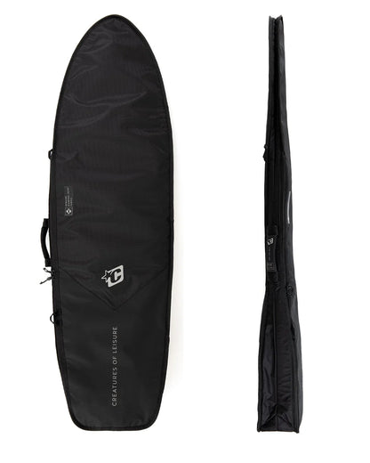 funda para 1 tabla FISH DAY USE: NEGRO PLATA