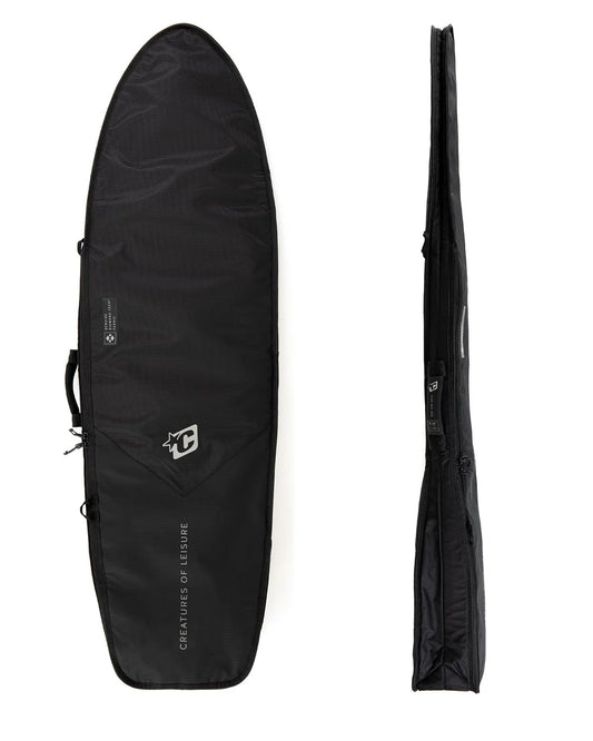 funda para 1 tabla FISH DAY USE: NEGRO PLATA