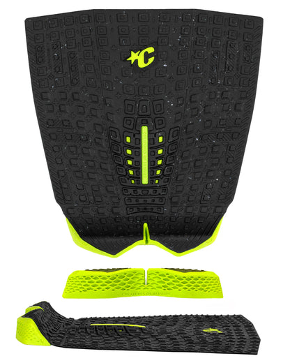 tapete de 3 piezas PROTO 1.4 PAD - Lima moteada negra ecológica