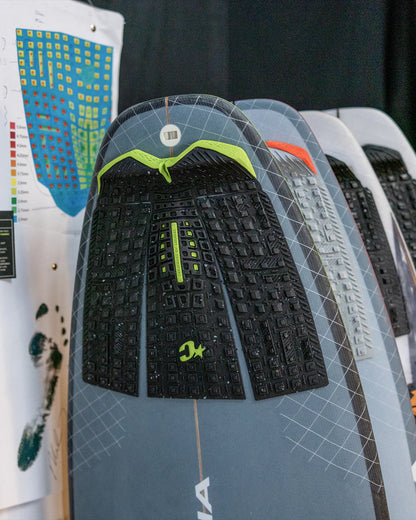 tapete de 3 piezas PROTO 1.4 PAD - ECO NEGRO CIAN