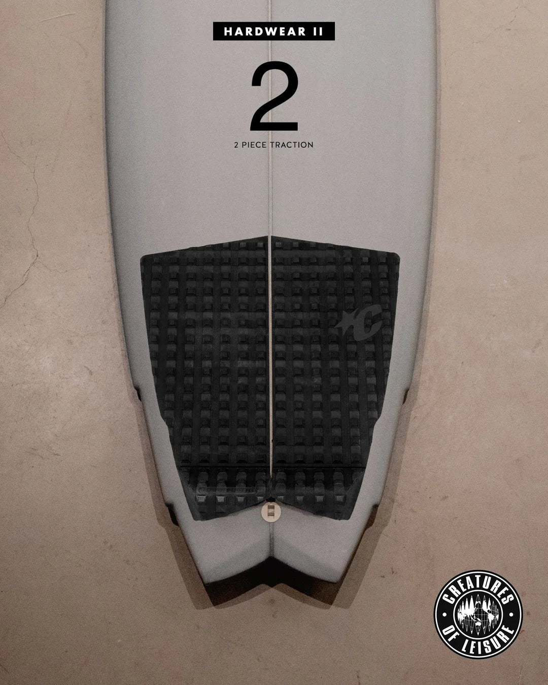 tapete de 2 piezas HARDWEAR II FLAT TRACTION PAD