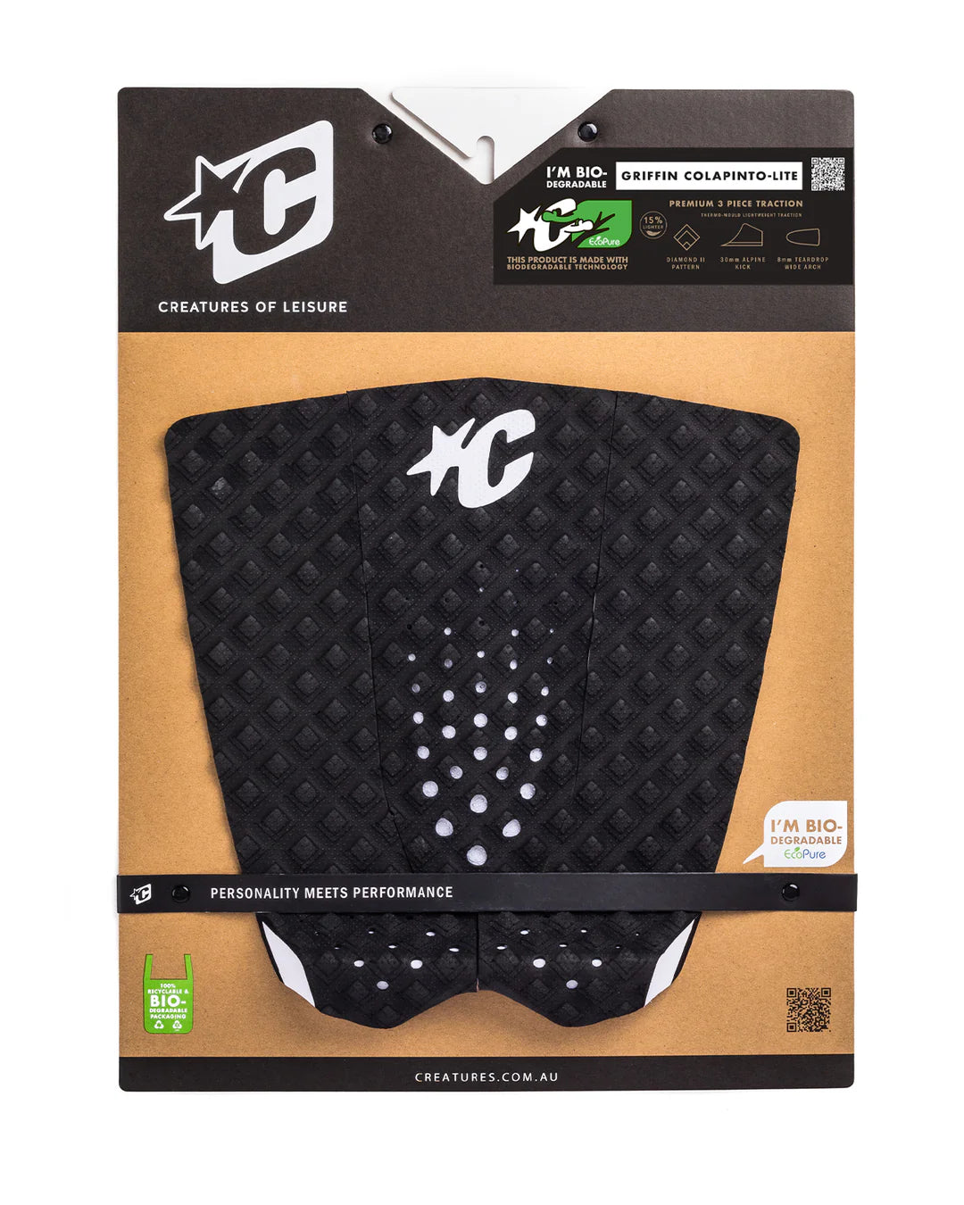 tapetes de 3 piezas GRIFFIN COLAPINTO SIGNATURE TRACTION