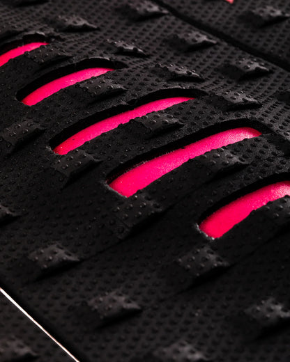tapete de 3 piezas MICK EUGENE FANNING SIGNATURE PAD | SMALL WAVE - Negro Rosa Desvanecido Lima