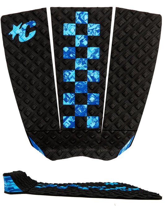 tapete de 1 pieza JACK FREESTONE SIGNATURE TRACTION | THERMO LITE - Chex Royal Swirl negro cian