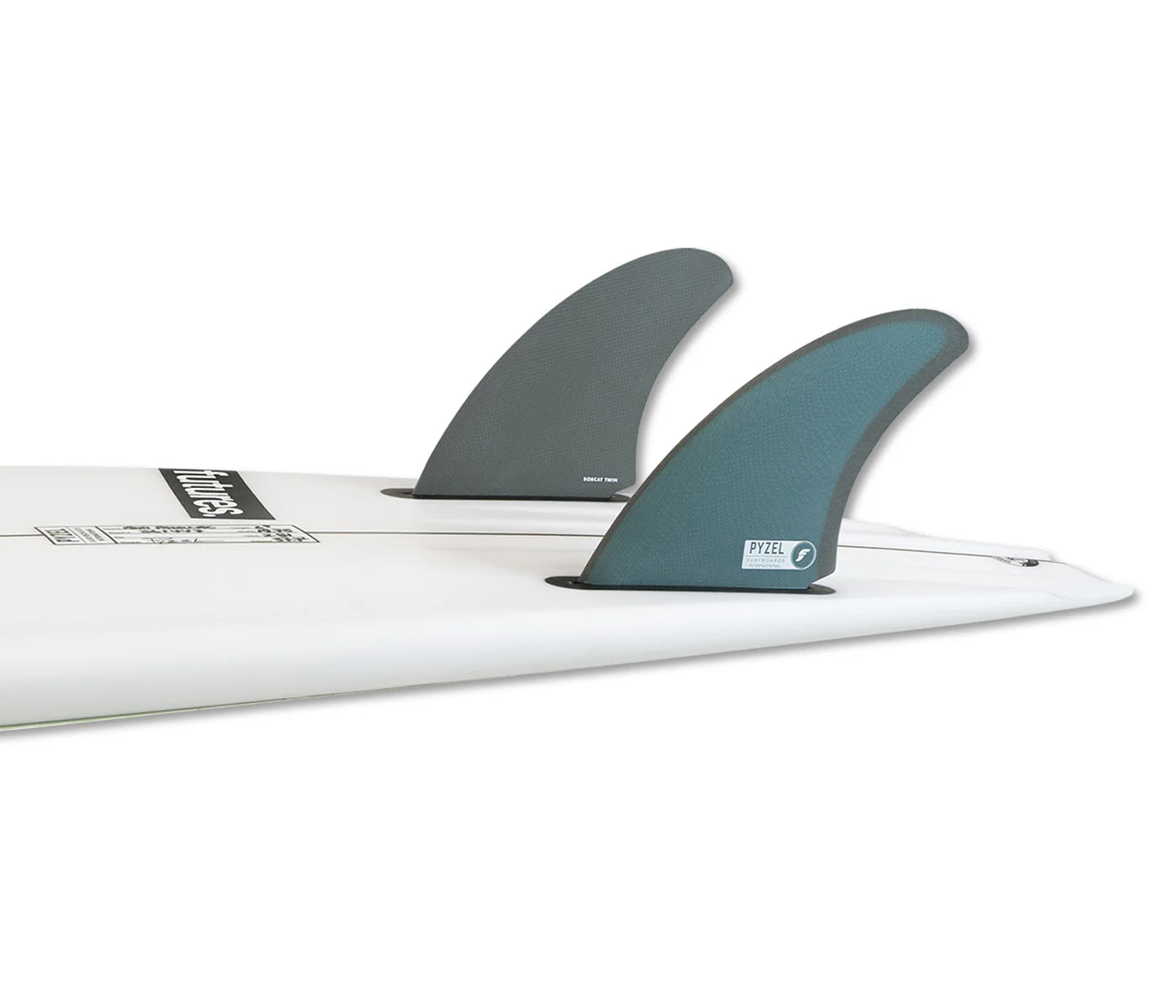 paquete de 2 quillas Pyzel Bobcat Twin
