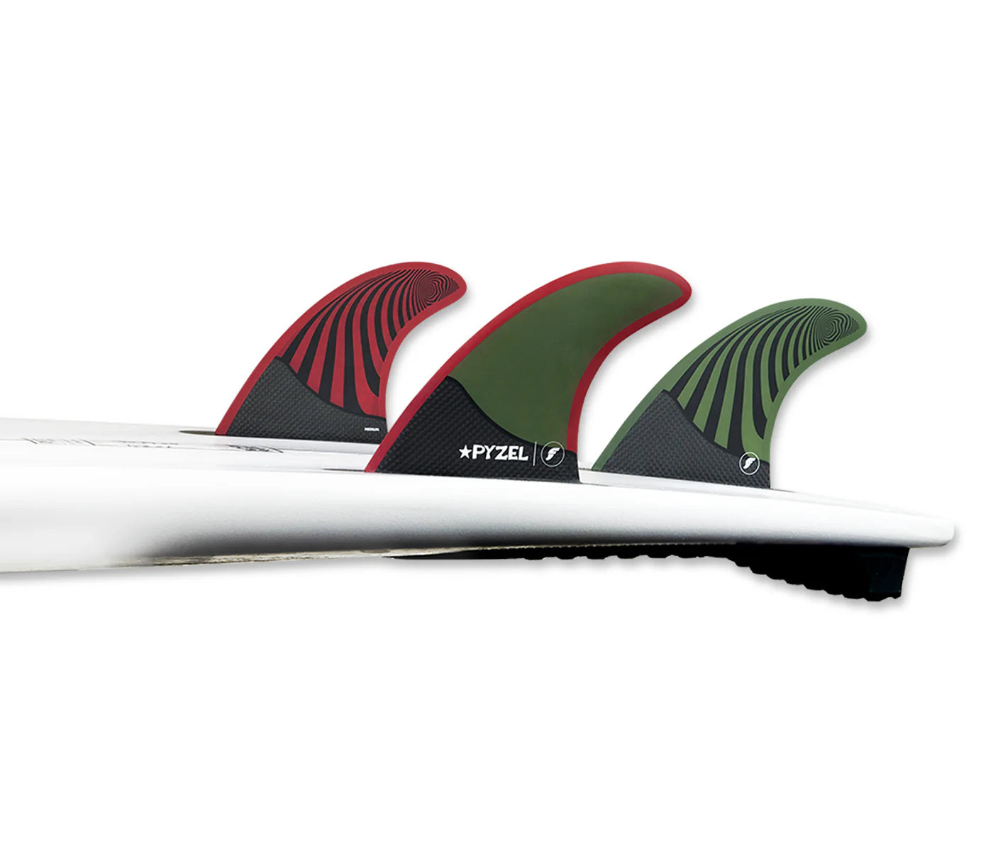 paquete de 3 quillas Pyzel Thruster (M)